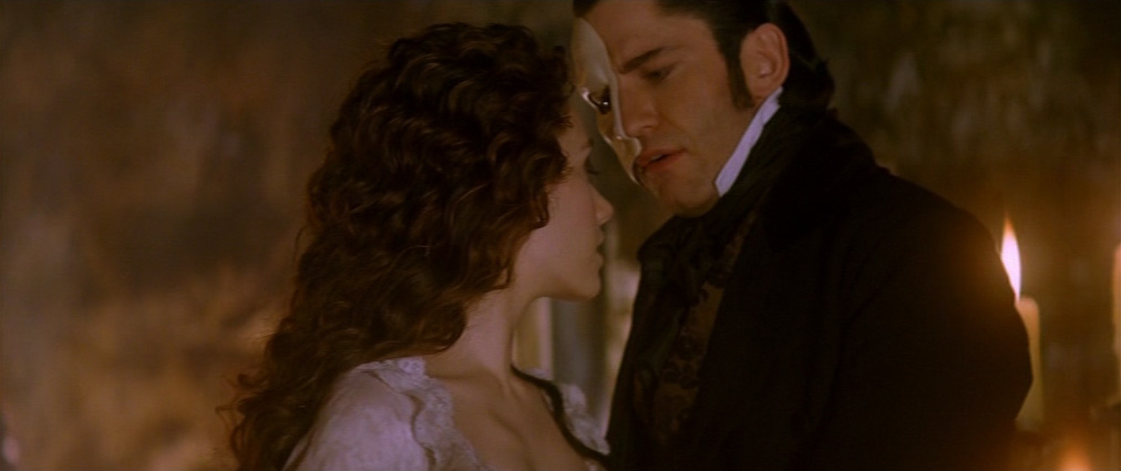 The Phantom of the Opera (2004). Cinematography by John Mathieson. Starring Emmy Rossum. The Phantom of the Opera