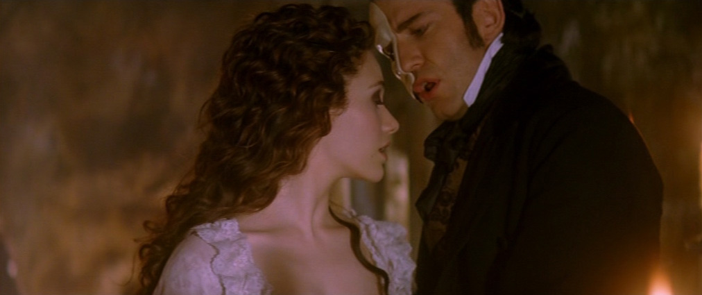 The Phantom of the Opera (2004). Cinematography by John Mathieson. Starring Emmy Rossum. The Phantom of the Opera