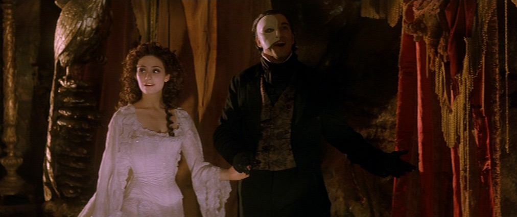 The Phantom of the Opera (2004). Cinematography by John Mathieson. Starring Emmy Rossum. The Phantom of the Opera