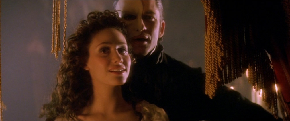The Phantom of the Opera (2004). Cinematography by John Mathieson. Starring Emmy Rossum. The Phantom of the Opera