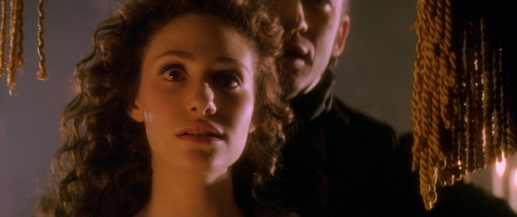 The Phantom of the Opera (2004). Cinematography by John Mathieson. Starring Emmy Rossum. The Phantom of the Opera