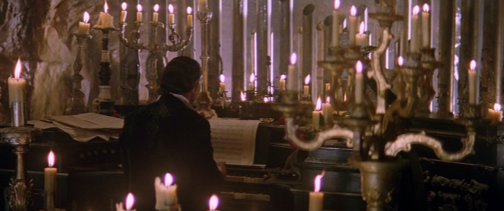 The Phantom of the Opera (2004). Cinematography by John Mathieson. Starring Emmy Rossum. The Phantom of the Opera