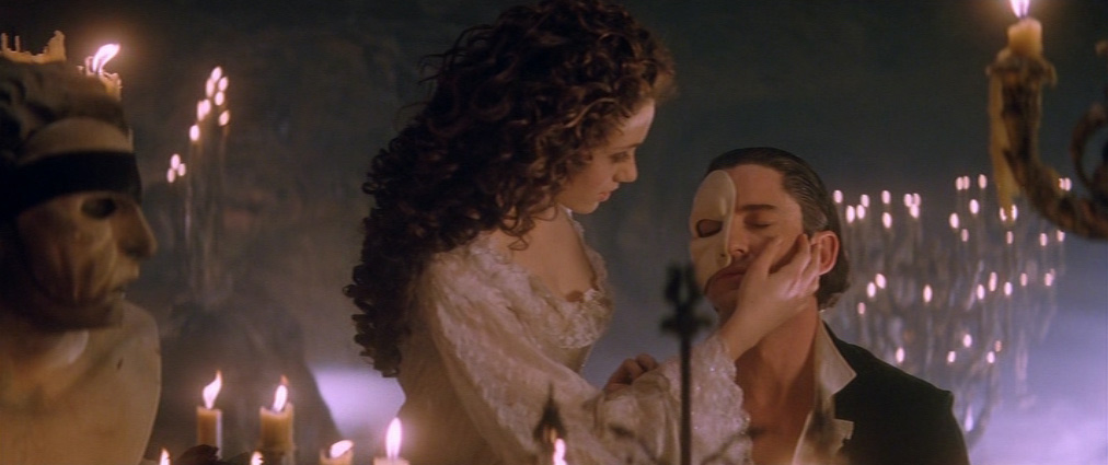 The Phantom of the Opera (2004). Cinematography by John Mathieson. Starring Emmy Rossum. The Phantom of the Opera