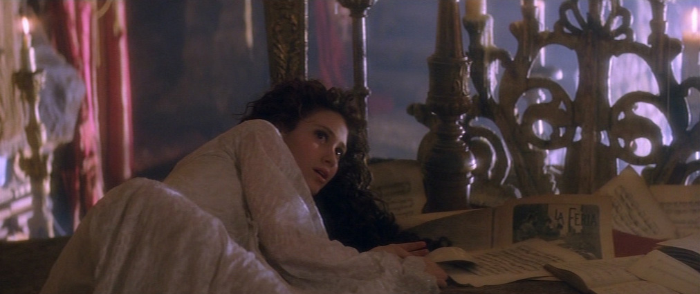 The Phantom of the Opera (2004). Cinematography by John Mathieson. Starring Emmy Rossum. The Phantom of the Opera