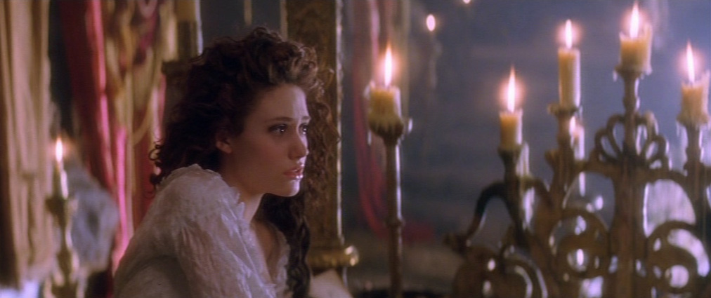 The Phantom of the Opera (2004). Cinematography by John Mathieson. Starring Emmy Rossum. The Phantom of the Opera