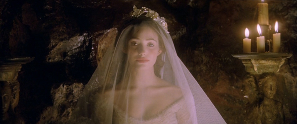 The Phantom of the Opera (2004). Cinematography by John Mathieson. Starring Emmy Rossum. The Phantom of the Opera