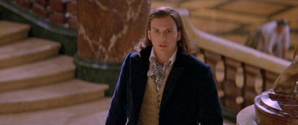 The Phantom of the Opera (2004). Cinematography by John Mathieson. Starring Emmy Rossum. Patrick Wilson in The Phantom of the Opera