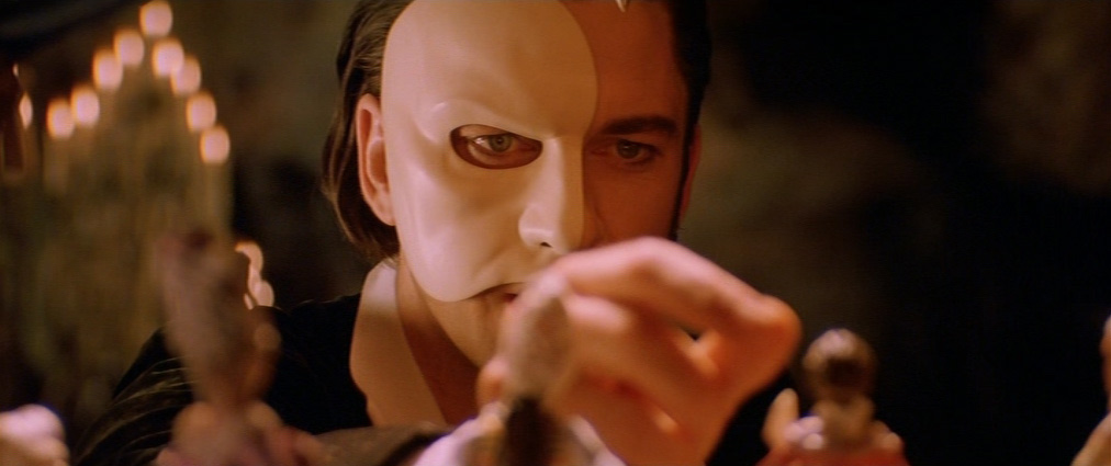 The Phantom of the Opera (2004). Cinematography by John Mathieson. Starring Emmy Rossum. The Phantom of the Opera