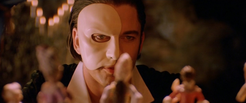 The Phantom of the Opera (2004). Cinematography by John Mathieson. Starring Emmy Rossum. The Phantom of the Opera