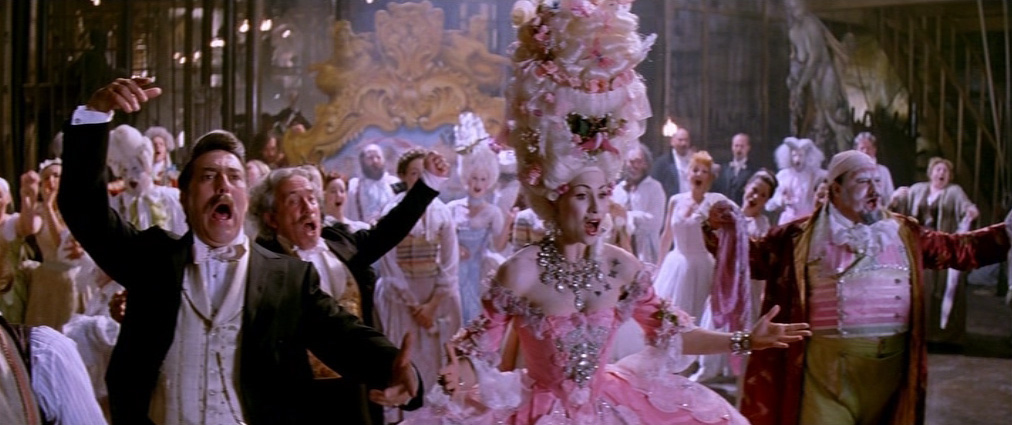 The Phantom of the Opera (2004). Cinematography by John Mathieson. Starring Emmy Rossum. Minnie Driver in The Phantom of the Opera