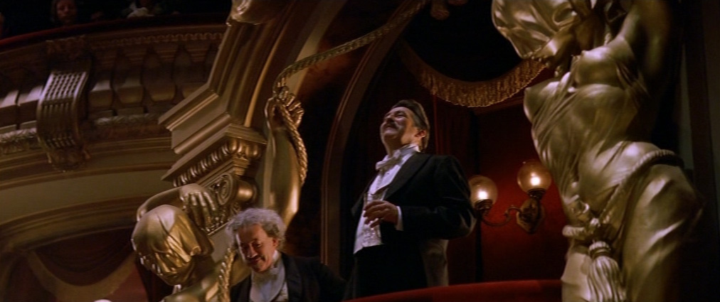 The Phantom of the Opera (2004). Cinematography by John Mathieson. Starring Emmy Rossum. The Phantom of the Opera