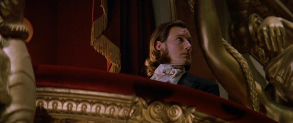 The Phantom of the Opera (2004). Cinematography by John Mathieson. Starring Emmy Rossum. The Phantom of the Opera