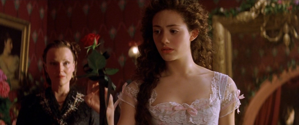 The Phantom of the Opera (2004). Cinematography by John Mathieson. Starring Emmy Rossum. Emmy Rossum in The Phantom of the Opera