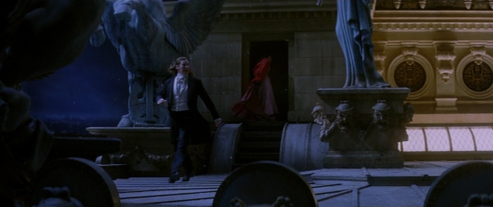The Phantom of the Opera (2004). Cinematography by John Mathieson. Starring Emmy Rossum. The Phantom of the Opera