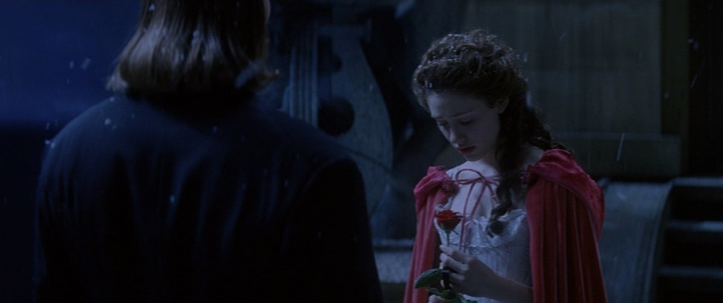 The Phantom of the Opera (2004). Cinematography by John Mathieson. Starring Emmy Rossum. The Phantom of the Opera