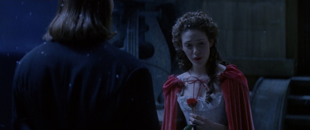 The Phantom of the Opera (2004). Cinematography by John Mathieson. Starring Emmy Rossum. The Phantom of the Opera