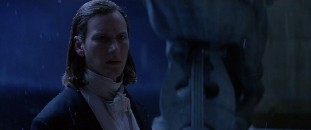 The Phantom of the Opera (2004). Cinematography by John Mathieson. Starring Emmy Rossum. Patrick Wilson in The Phantom of the Opera