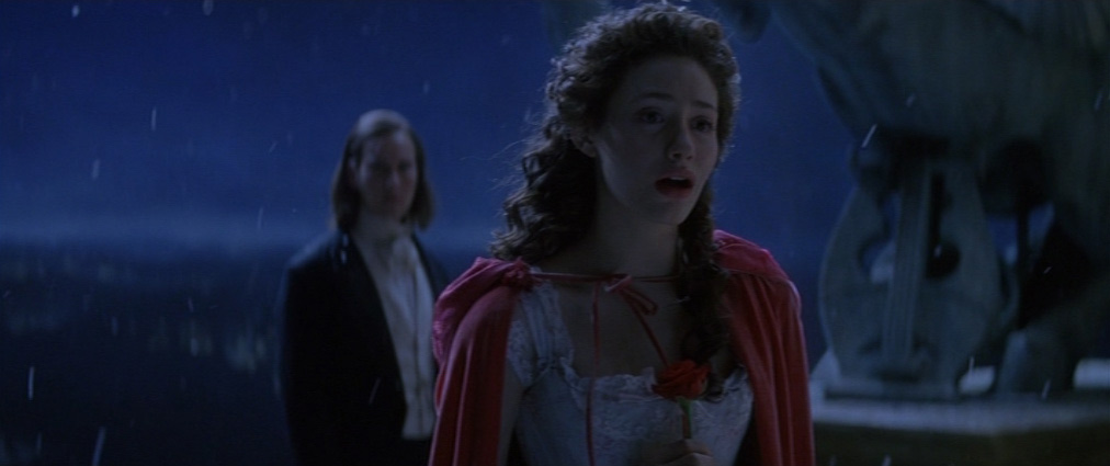 The Phantom of the Opera (2004). Cinematography by John Mathieson. Starring Emmy Rossum. The Phantom of the Opera