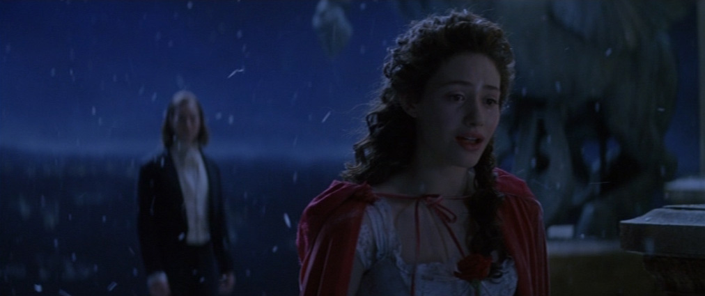 The Phantom of the Opera (2004). Cinematography by John Mathieson. Starring Emmy Rossum. The Phantom of the Opera