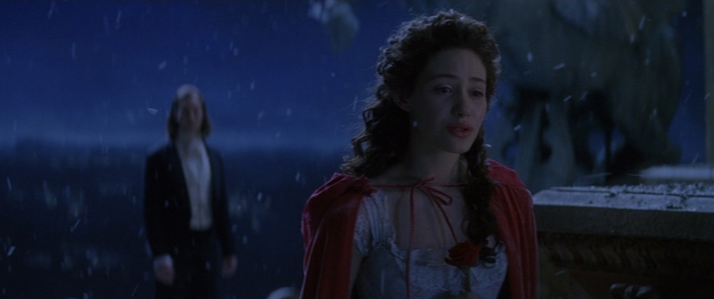 The Phantom of the Opera (2004). Cinematography by John Mathieson. Starring Emmy Rossum. The Phantom of the Opera