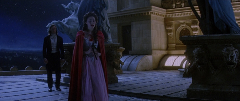 The Phantom of the Opera (2004). Cinematography by John Mathieson. Starring Emmy Rossum. The Phantom of the Opera