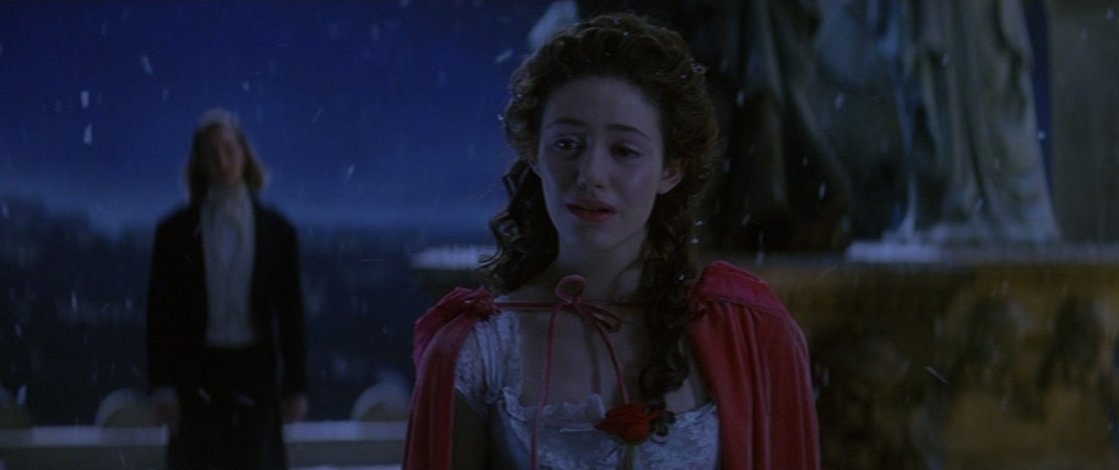 The Phantom of the Opera (2004). Cinematography by John Mathieson. Starring Emmy Rossum. The Phantom of the Opera