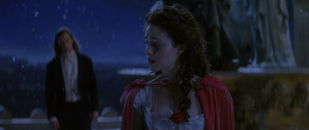 The Phantom of the Opera (2004). Cinematography by John Mathieson. Starring Emmy Rossum. The Phantom of the Opera