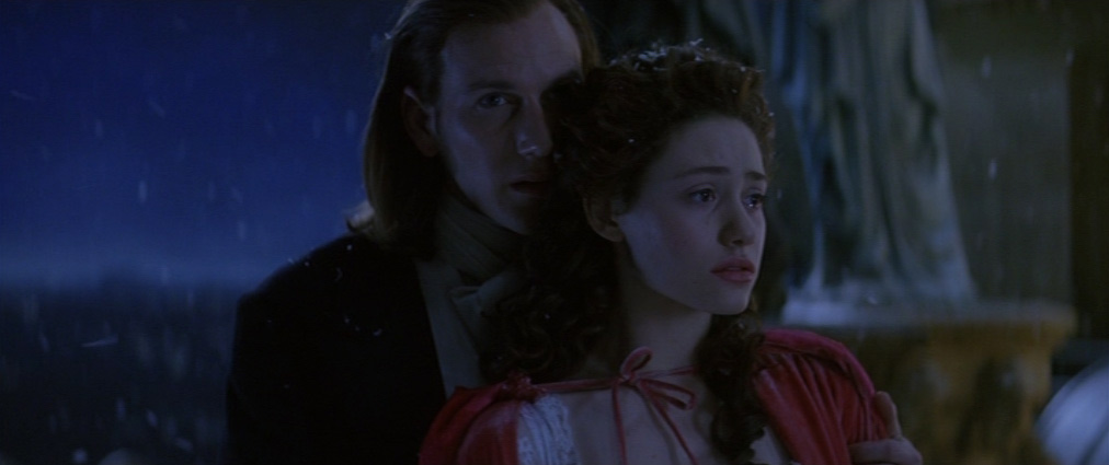 The Phantom of the Opera (2004). Cinematography by John Mathieson. Starring Emmy Rossum. The Phantom of the Opera