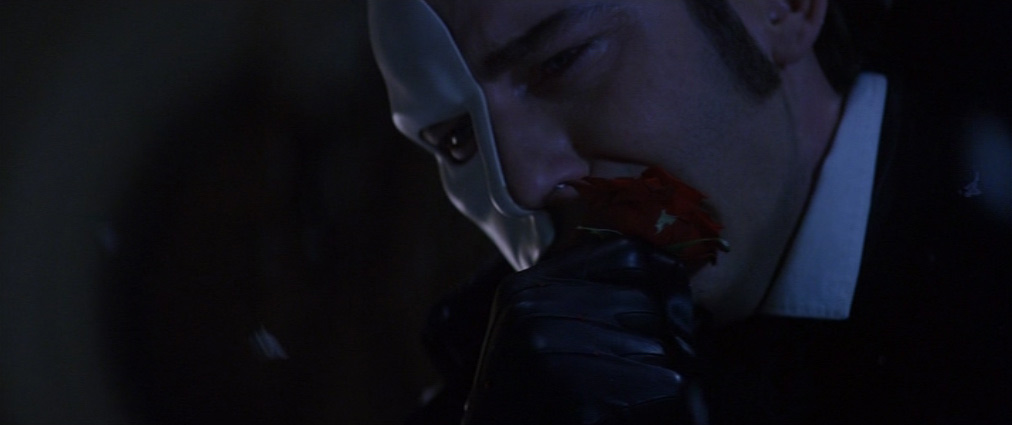 The Phantom of the Opera (2004). Cinematography by John Mathieson. Starring Emmy Rossum. Gerard Butler in The Phantom of the Opera