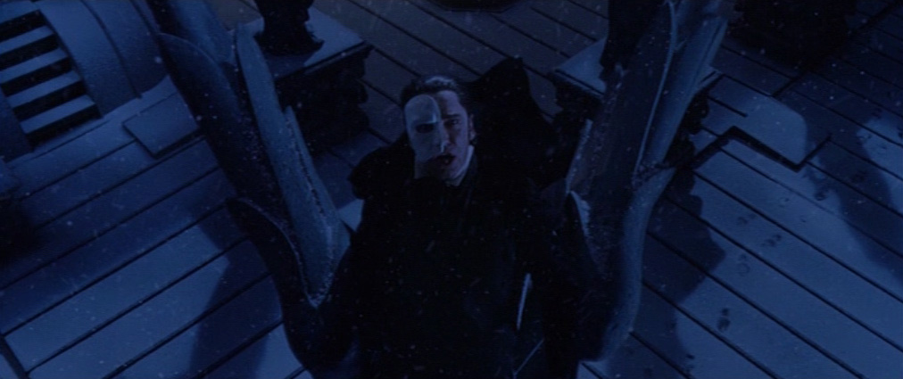 The Phantom of the Opera (2004). Cinematography by John Mathieson. Starring Emmy Rossum. The Phantom of the Opera