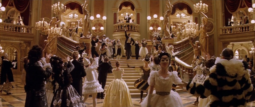 The Phantom of the Opera (2004). Cinematography by John Mathieson. Starring Emmy Rossum. The Phantom of the Opera