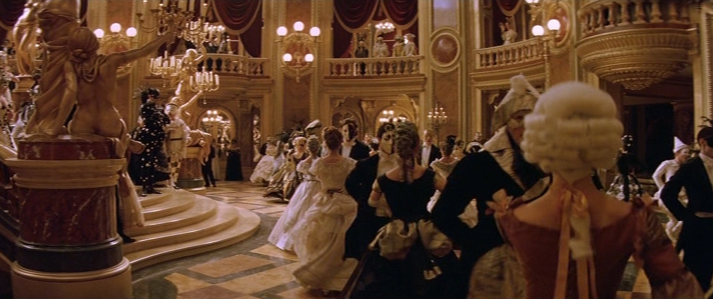 The Phantom of the Opera (2004). Cinematography by John Mathieson. Starring Emmy Rossum. The Phantom of the Opera