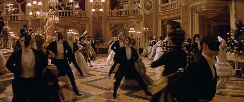 The Phantom of the Opera (2004). Cinematography by John Mathieson. Starring Emmy Rossum. The Phantom of the Opera