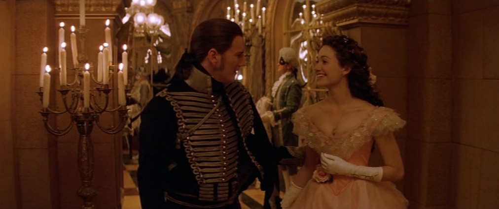 The Phantom of the Opera (2004). Cinematography by John Mathieson. Starring Emmy Rossum. The Phantom of the Opera