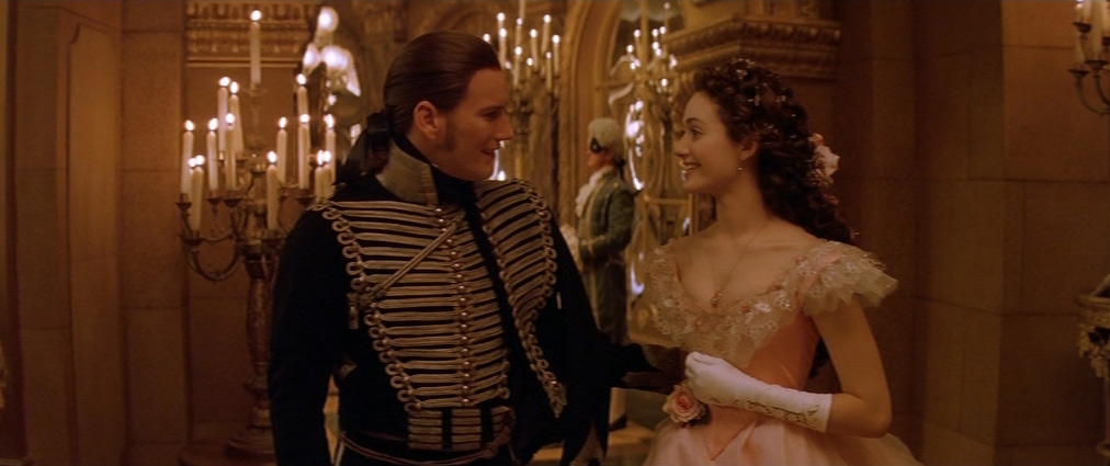 The Phantom of the Opera (2004). Cinematography by John Mathieson. Starring Emmy Rossum. The Phantom of the Opera