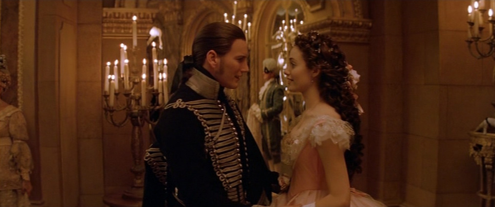 The Phantom of the Opera (2004). Cinematography by John Mathieson. Starring Emmy Rossum. The Phantom of the Opera