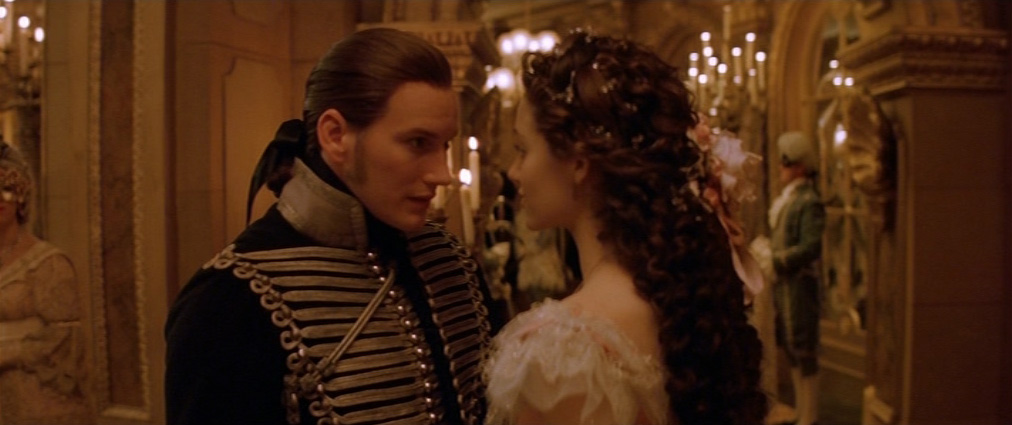 The Phantom of the Opera (2004). Cinematography by John Mathieson. Starring Emmy Rossum. Patrick Wilson in The Phantom of the Opera