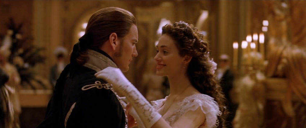 The Phantom of the Opera (2004). Cinematography by John Mathieson. Starring Emmy Rossum. The Phantom of the Opera