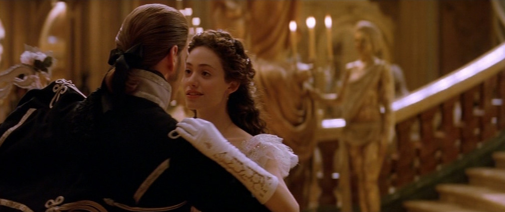 The Phantom of the Opera (2004). Cinematography by John Mathieson. Starring Emmy Rossum. The Phantom of the Opera