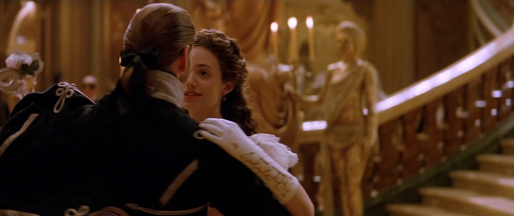 The Phantom of the Opera (2004). Cinematography by John Mathieson. Starring Emmy Rossum. The Phantom of the Opera