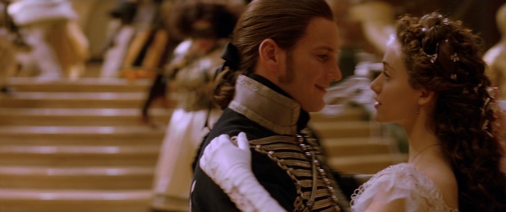 The Phantom of the Opera (2004). Cinematography by John Mathieson. Starring Emmy Rossum. Patrick Wilson in The Phantom of the Opera