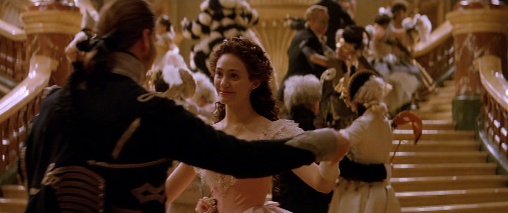 The Phantom of the Opera (2004). Cinematography by John Mathieson. Starring Emmy Rossum. The Phantom of the Opera