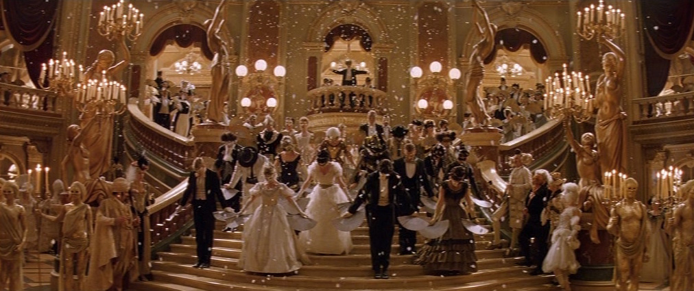 The Phantom of the Opera (2004). Cinematography by John Mathieson. Starring Emmy Rossum. The Phantom of the Opera