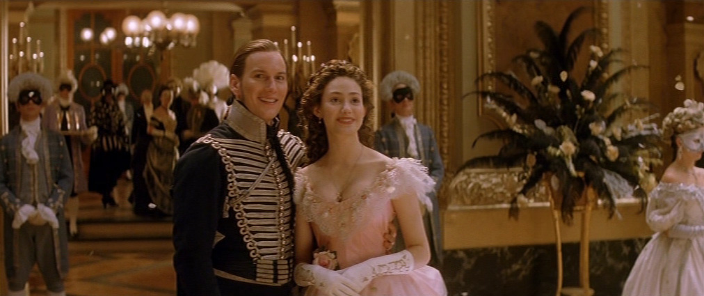 The Phantom of the Opera (2004). Cinematography by John Mathieson. Starring Emmy Rossum. The Phantom of the Opera