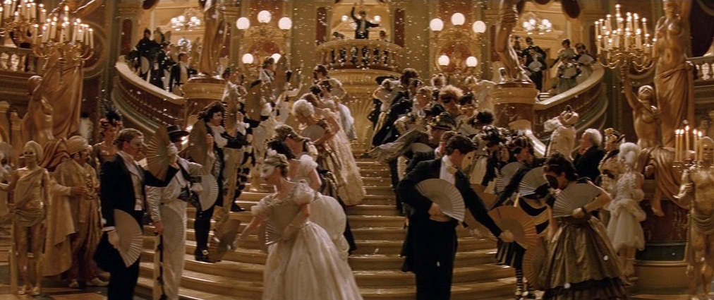 The Phantom of the Opera (2004). Cinematography by John Mathieson. Starring Emmy Rossum. The Phantom of the Opera