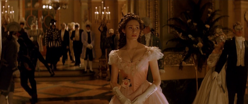 The Phantom of the Opera (2004). Cinematography by John Mathieson. Starring Emmy Rossum. The Phantom of the Opera