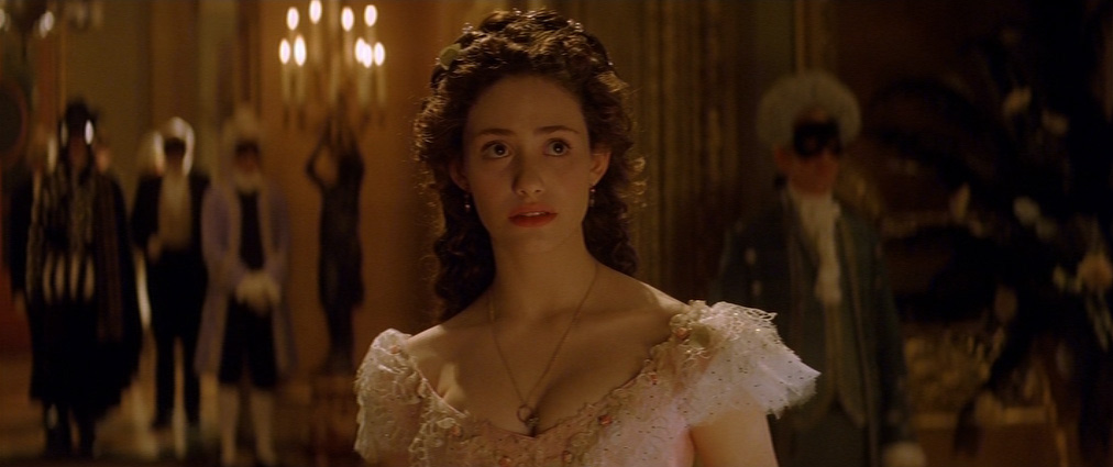 The Phantom of the Opera (2004). Cinematography by John Mathieson. Starring Emmy Rossum. The Phantom of the Opera