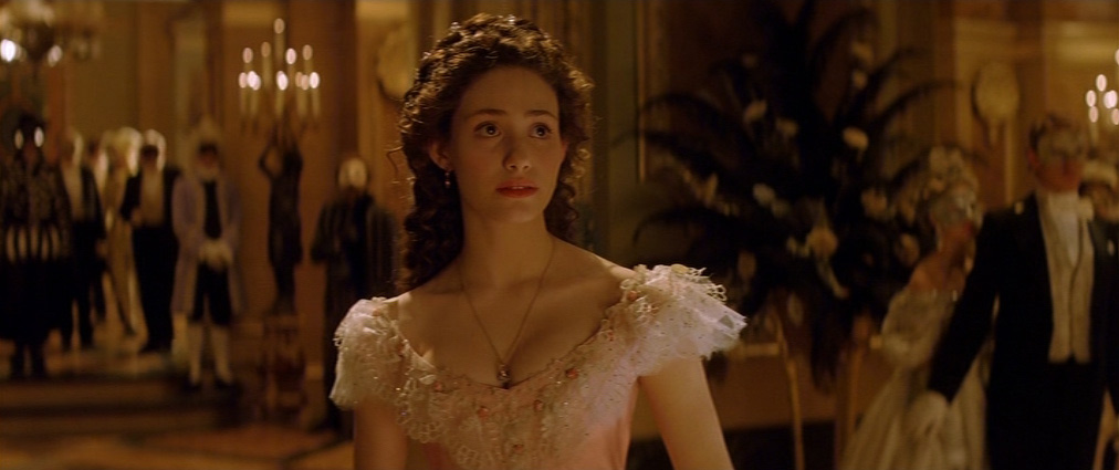 The Phantom of the Opera (2004). Cinematography by John Mathieson. Starring Emmy Rossum. The Phantom of the Opera