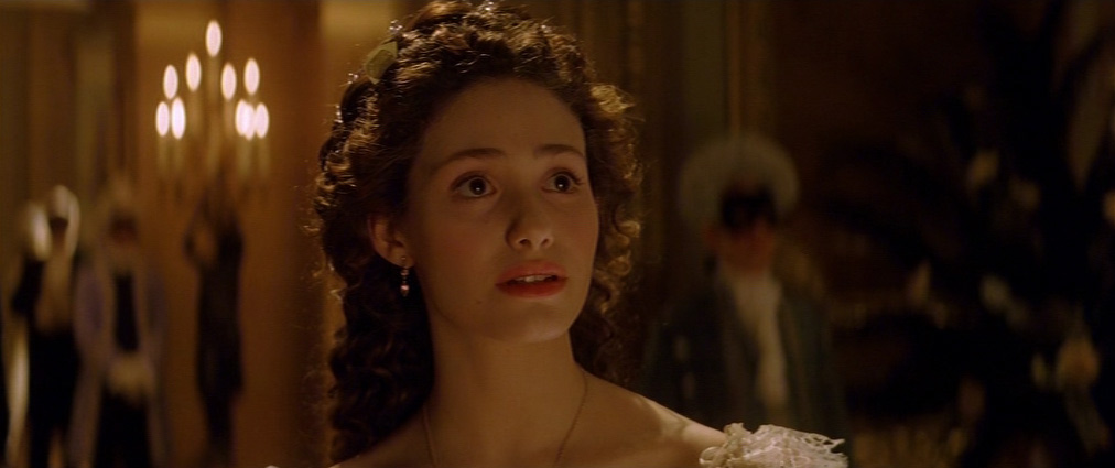 The Phantom of the Opera (2004). Cinematography by John Mathieson. Starring Emmy Rossum. The Phantom of the Opera