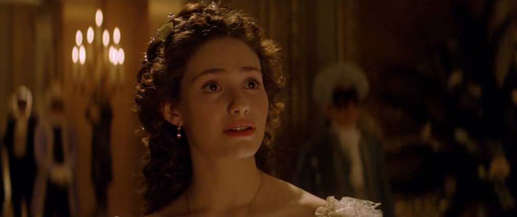 The Phantom of the Opera (2004). Cinematography by John Mathieson. Starring Emmy Rossum. The Phantom of the Opera